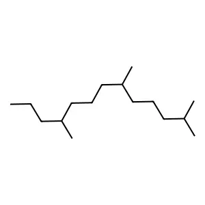 Compound C16H34 structure