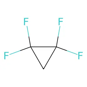 1,1,2,2-Tetrafluorocyclopropane structure