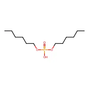 Dihexyl hydrogen phosphate structure