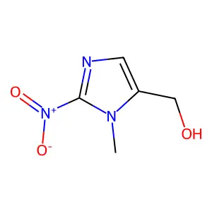 (3-methyl-2-nitroimidazol-4-yl)methanol structure