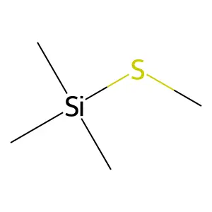 Trimethyl(methylthio)silane structure