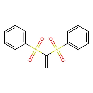 1,1-Bis(phenylsulfonyl)ethylene structure
