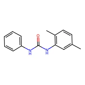 1-(2,5-dimethylphenyl)-3-phenylurea structure