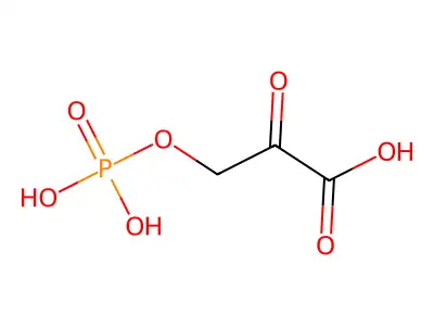 Phosphohydroxypyruvic acid structure