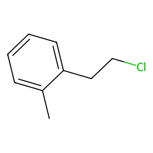 1-(2-chloroethyl)-2-methylbenzene structure