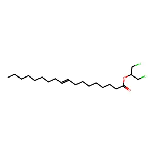 1,3-dichloropropan-2-yl (Z)-octadec-9-enoat structure