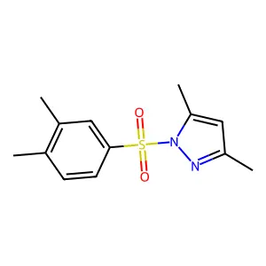 1-(3,4-Dimethyl-benzenesulfonyl)-3,5-dimethyl-1H-pyrazole structure