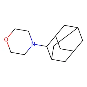 Adamantane, 2-(4-morpholyl) structure