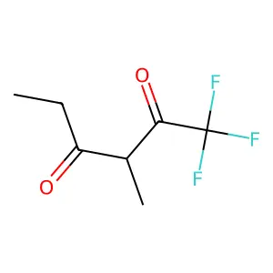 1,1,1-trifluoro-3-methylhexane-2,4-dione structure