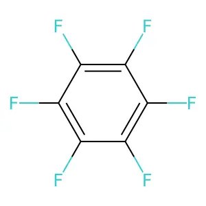 HEXAFLUOROBENZENE structure