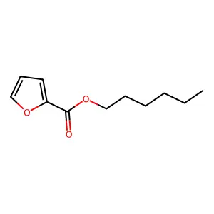 Hexyl 2-furoate structure