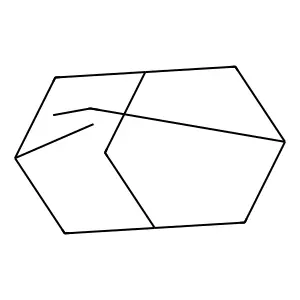 1,2-Didehydroadamantane structure