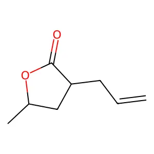 5-methyl-3-prop-2-enyloxolan-2-one structure