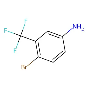 Compound C7H5BrF3N structure