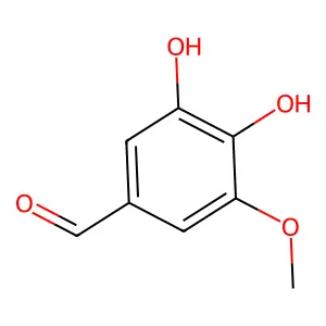 3,4-Dihydroxy-5-methoxybenzaldehyde structure