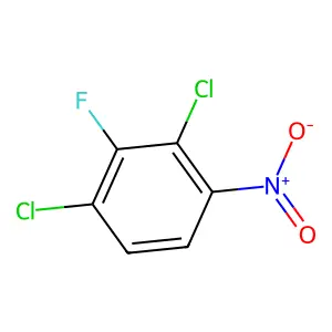 1,3-dichloro-2-fluoro-4-nitrobenzene structure