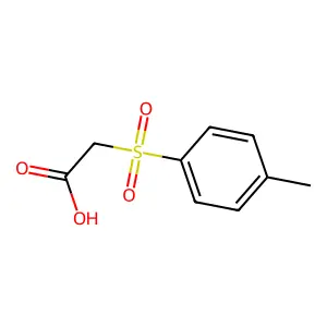 (4-Tolylsulphonyl)acetic acid structure