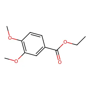 ethyl 3,4-dimethoxybenzoate structure