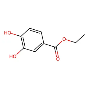Ethyl 3,4-dihydroxybenzoate structure