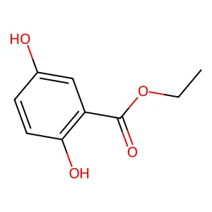 Ethyl 2,5-dihydroxybenzoate structure