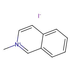 N-Methylisoquinolinium iodide structure