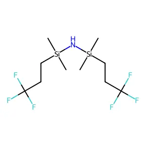 1,3-Bis(3,3,3-trifluoropropyl)-1,1,3,3-tetramethyldisilazane structure