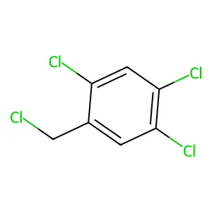 1,2,4-Trichloro-5-(chloromethyl)benzene structure