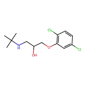 Cloranolol structure