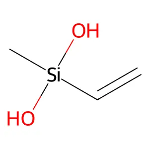 ethenyl-dihydroxy-methylsilane structure