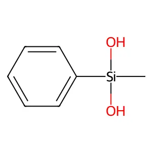 Methylphenylsilanediol structure