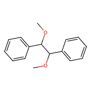 1,1'-(1,2-dimethoxyethane-1,2-diyl)dibenzene structure