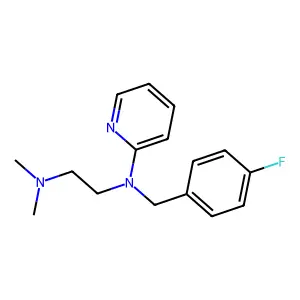p-Fluorotripelennamine structure