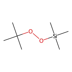Trimethylsilyl tert-butyl peroxide structure