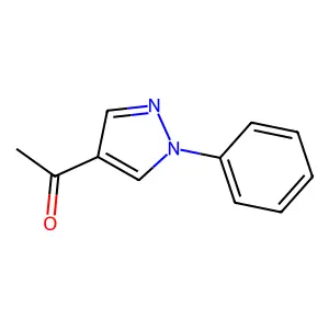 1-(1-phenylpyrazol-4-yl)ethanone structure