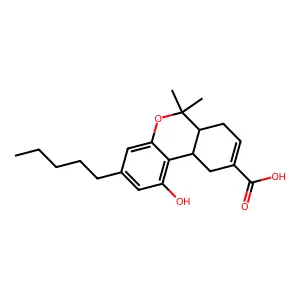 11-Nor-8-carboxy-thc structure