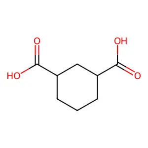 1,3-Cyclohexanedicarboxylic acid structure
