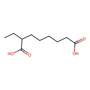2-Ethyloctanedioic acid structure