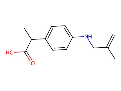 alminoprofen structure