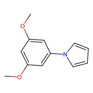1-(3,5-Dimethoxyphenyl)-1H-pyrrole structure