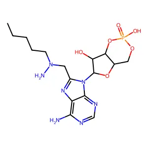 8-AHA-cAMP structure