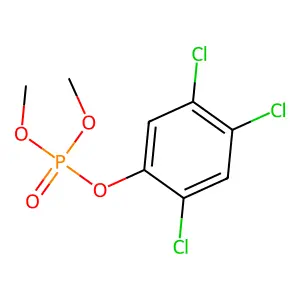 Fenchlorphos-oxon structure