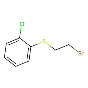 1-(2-bromoethylsulfanyl)-2-chlorobenzene structure