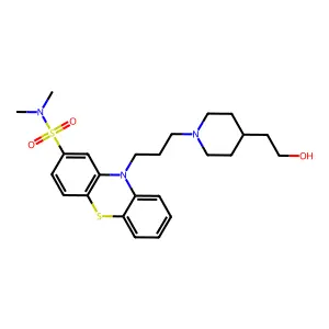 Pipotiazine structure