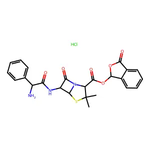 talampicillin hydrochloride structure