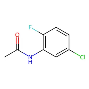 N-(5-chloro-2-fluorophenyl)acetamide structure