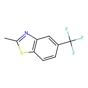 Compound C9H6F3NS structure