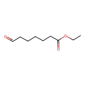 Ethyl 7-oxoheptanoate structure