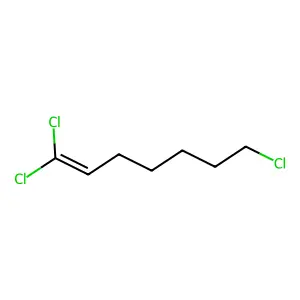 1,1,7-Trichloro-1-heptene structure
