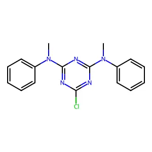 Compound C17H16ClN5 structure