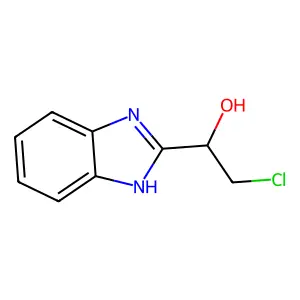 1-(1H-Benzimidazol-2-yl)-2-chloroethanol structure